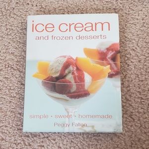 NWT Ice Cream & Frozen Desserts Cook Book